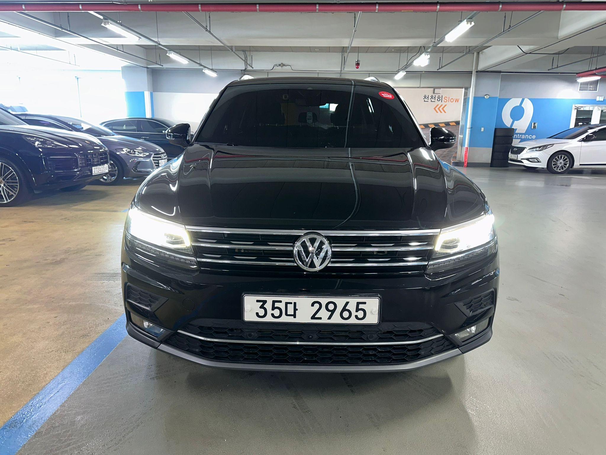 VW Tiguan 2.0 TDI Prestige 4 Motion VIN: 