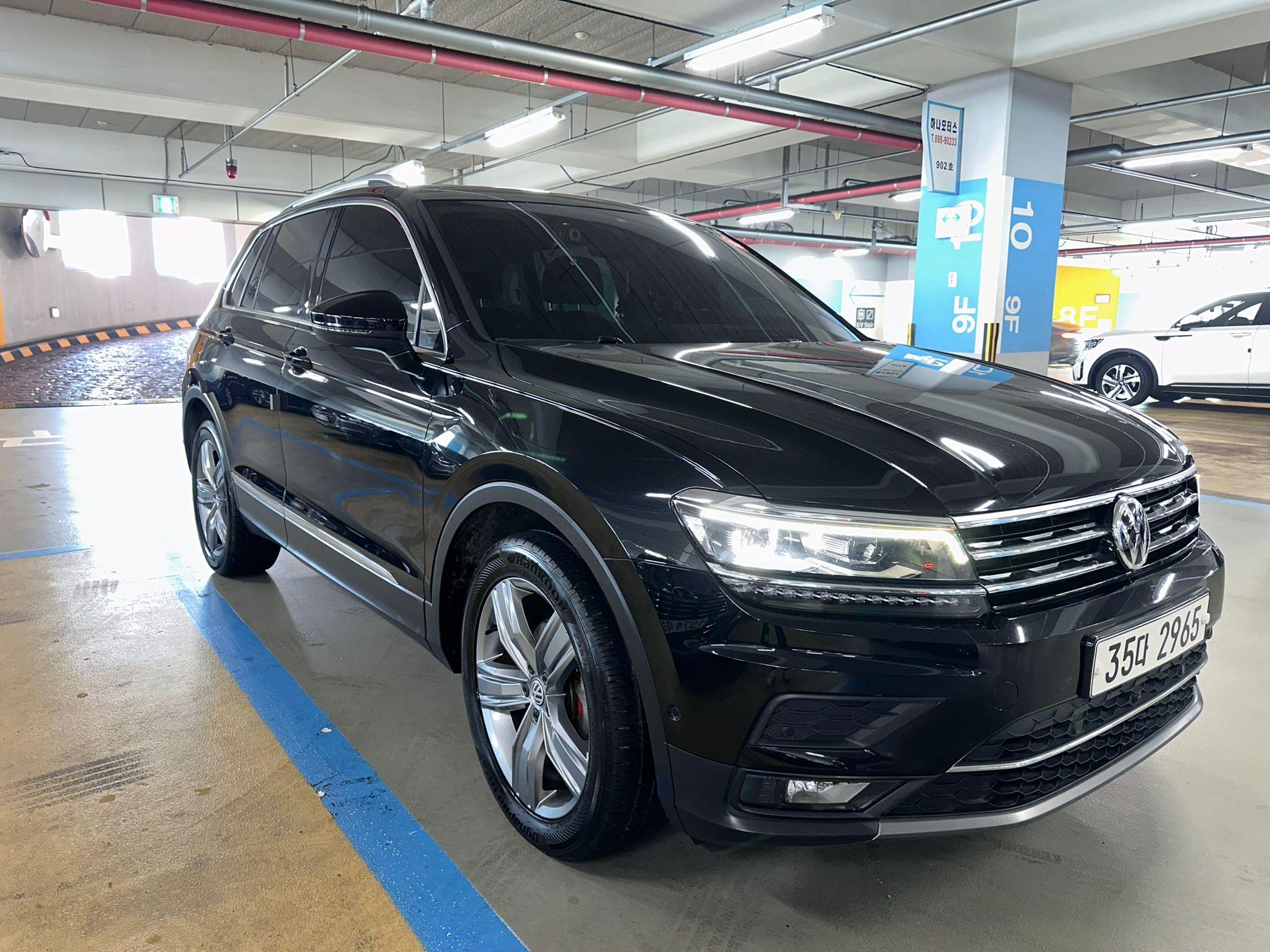 VW Tiguan 2.0 TDI Prestige 4 Motion VIN: 