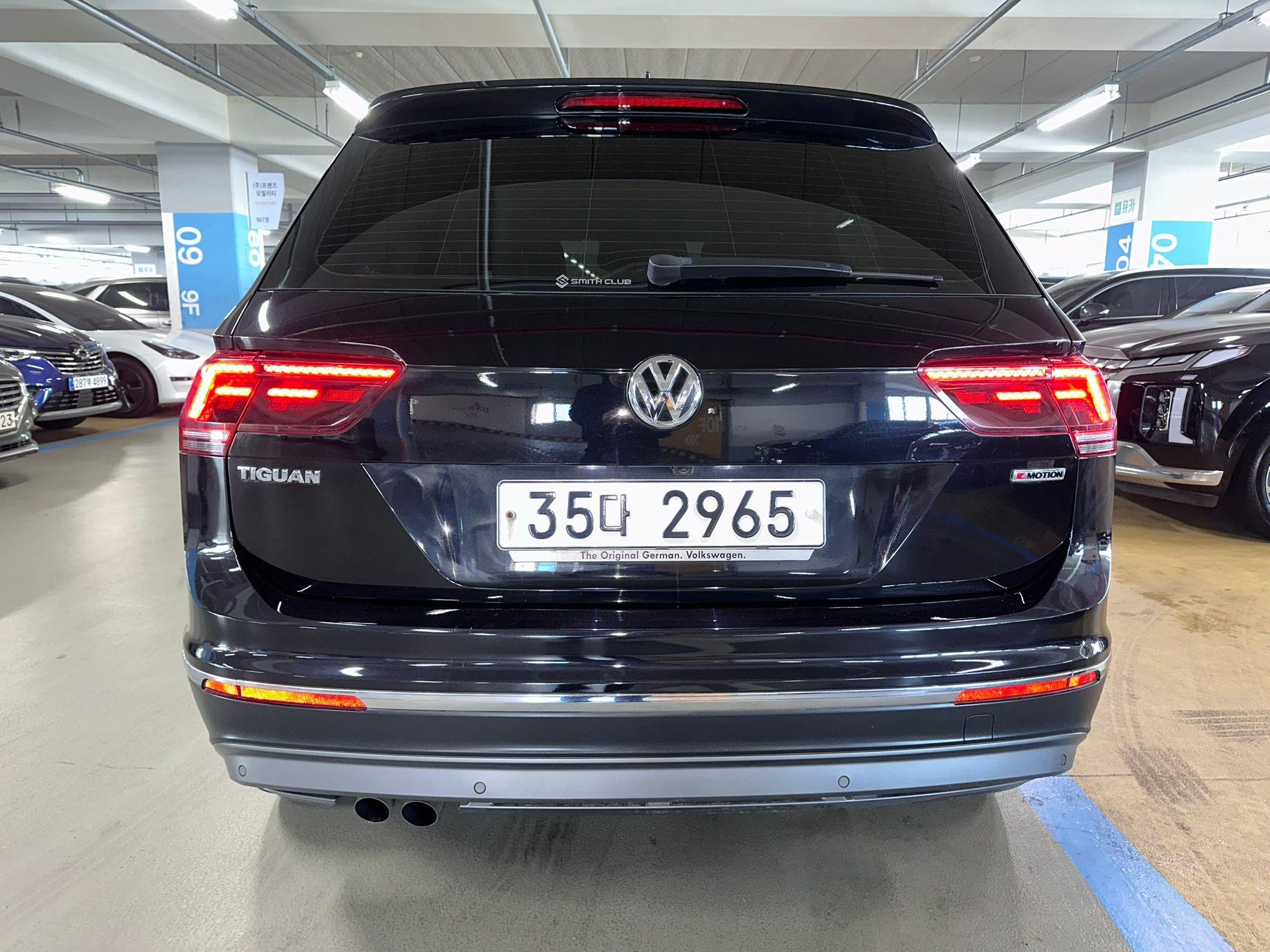 VW Tiguan 2.0 TDI Prestige 4 Motion VIN: 