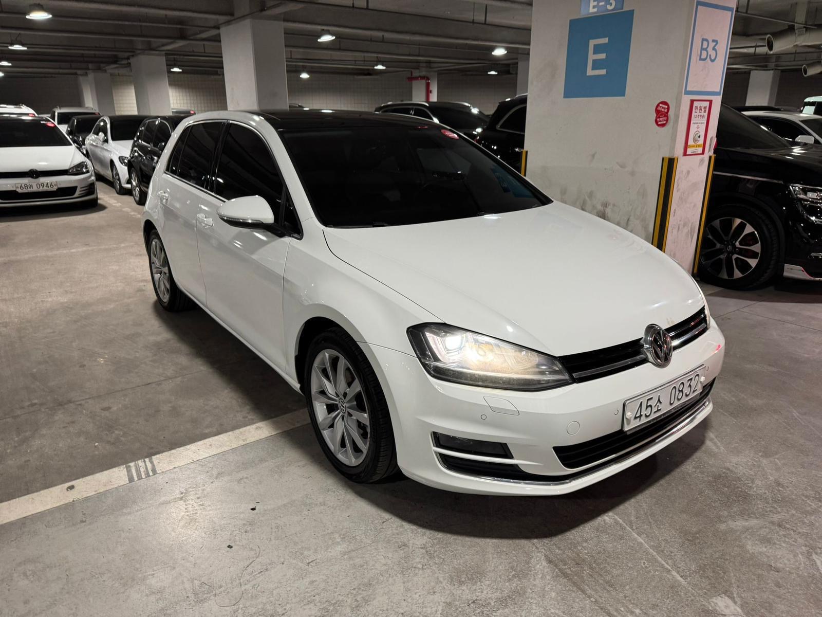 VW Golf 7 2.0 TDI VIN: 