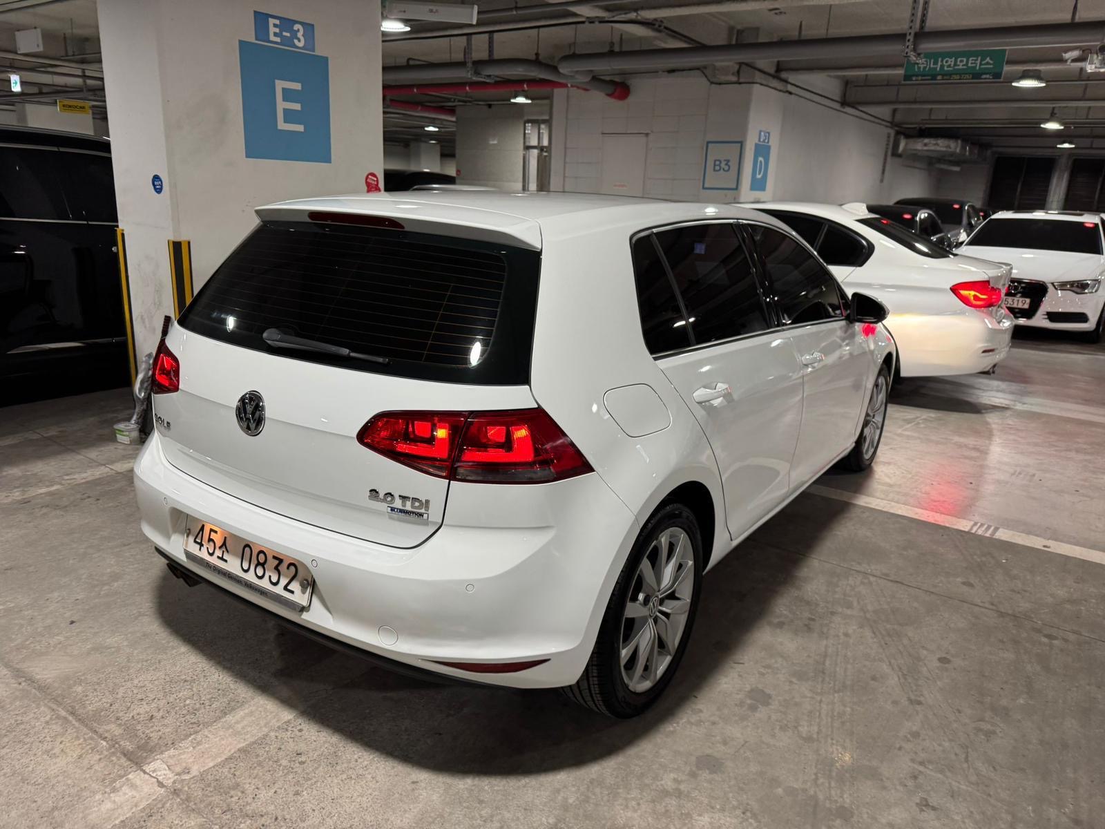 VW Golf 7 2.0 TDI VIN: 