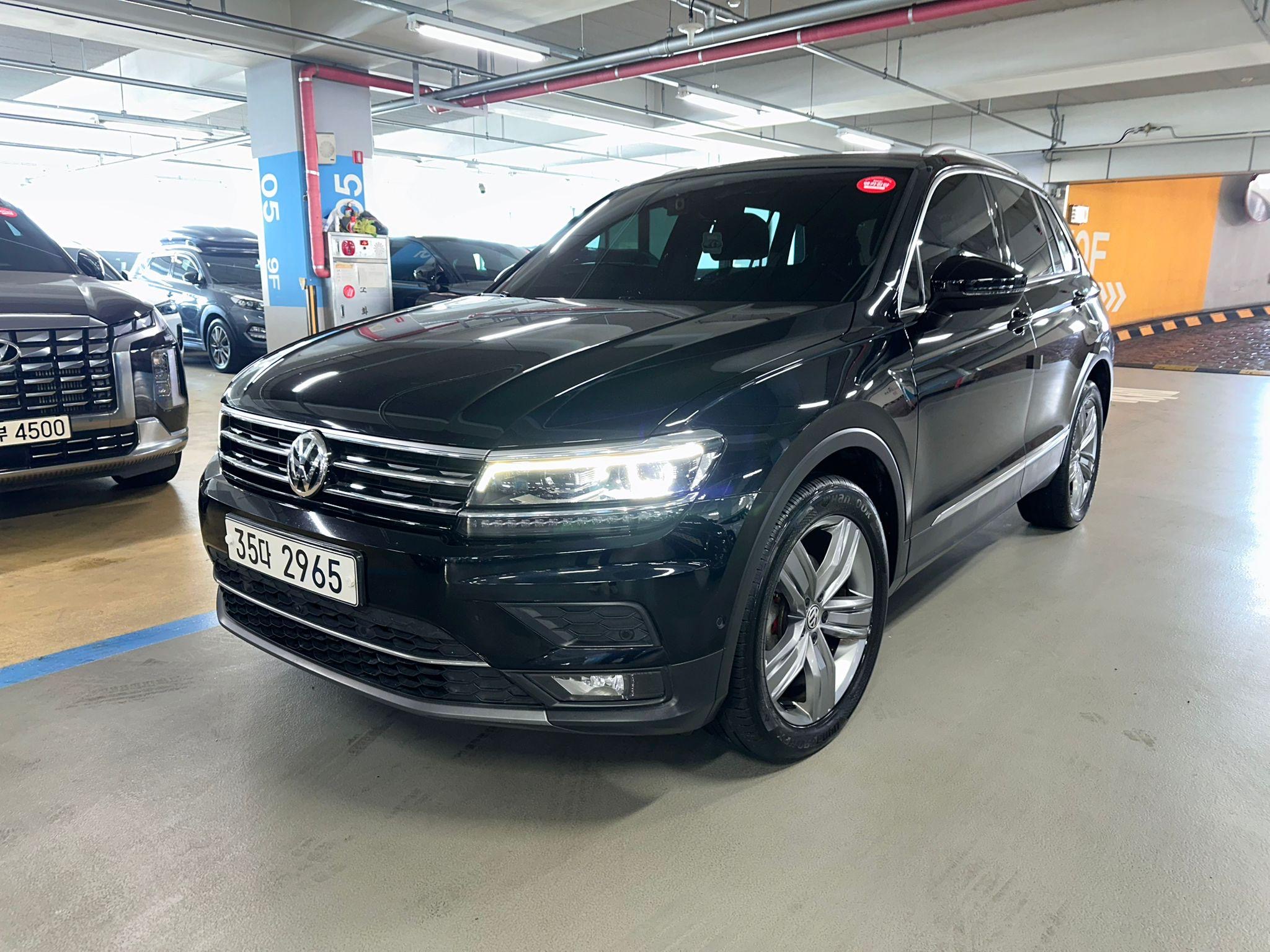 VW Tiguan 2.0 TDI Prestige 4 Motion VIN: 