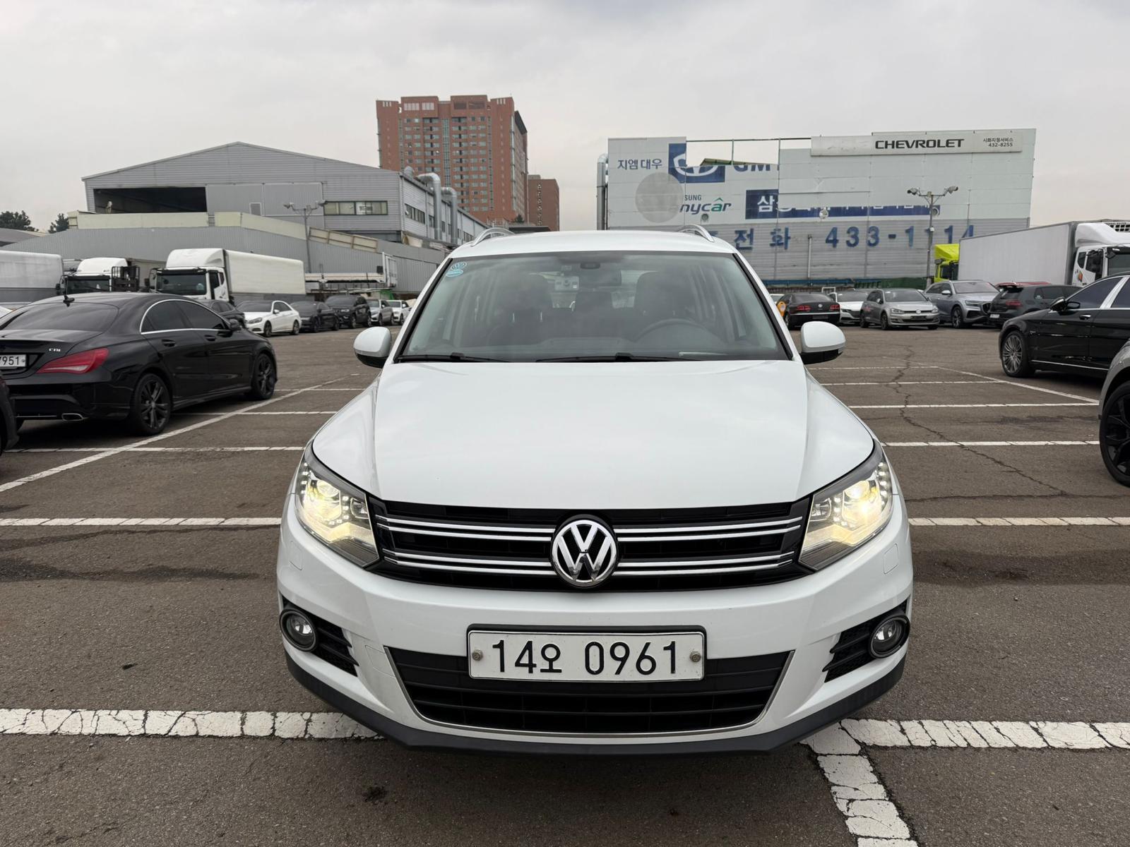 VW Tiguan 2.0 TDI VIN: 